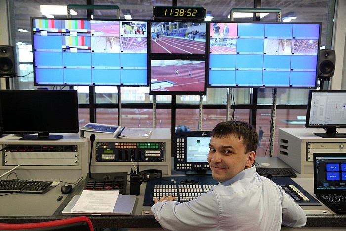 Открытие легкоатлетического манежа в Тюмени