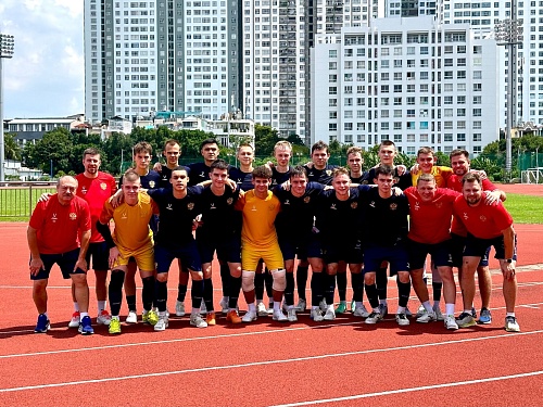 Юношеская сборная России по футзалу упустила победу в Хошимине