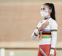 Инна Абайдуллина – трёхкратная чемпионка мира по велоспорту!