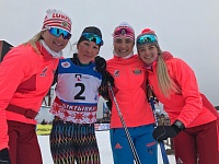 Тюменские лыжницы выиграли эстафету на чемпионате России
