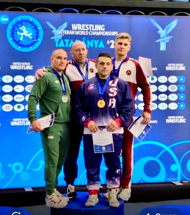 Тюменский борец Евгений Глазков стал чемпионом мира среди ветеранов!