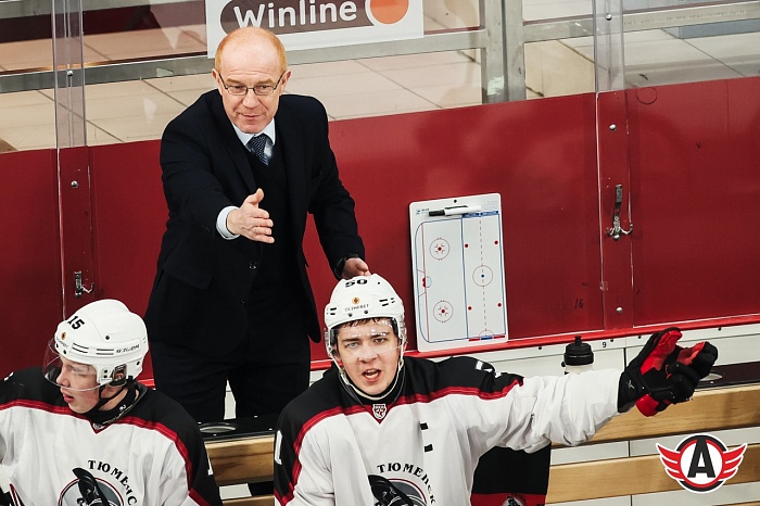 Главный тренер хоккейного клуба «Тюменский Легион» Дмитрий Андреев: «Один из наших лидеров, Александр Лазарев, пропустил матч»