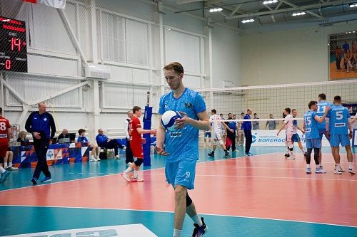 Диагональный волейбольной команды «Тюмень» Кирилл Никифоров: «В третьей партии выпали из игры»