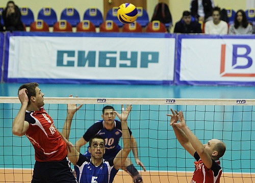 Чемпионат России. Высшая лига «А». ВК «Тюмень» - «Кристалл» (Воронеж). I матч