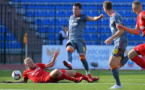 Красноярский клуб не раскусил «тульский пряник» в Тюмени