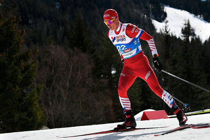 Большунов стал пятым в Норвегии