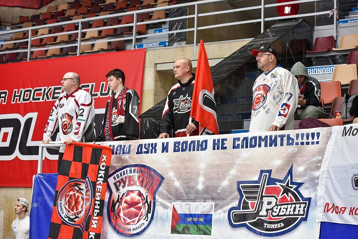 Тюменский хоккейный клуб «Рубин» проведёт матч в Альметьевске