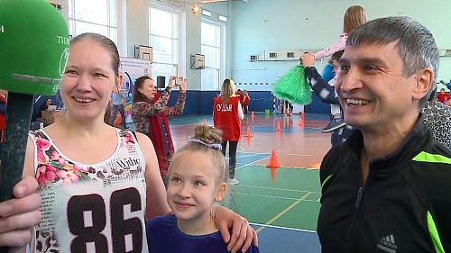 Городской этап соревнований «Папа, мама, я - спортивная семья»