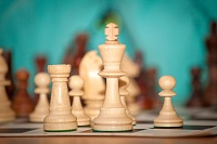 Сразились в быстрые и молниеносные шахматы