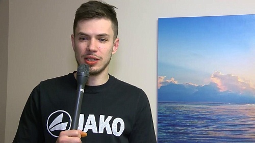 Игроки МФК «Тюмень» и сборной России Иван Милованов и Сергей Абрамович желают «Рубину» удачи в плей-офф!