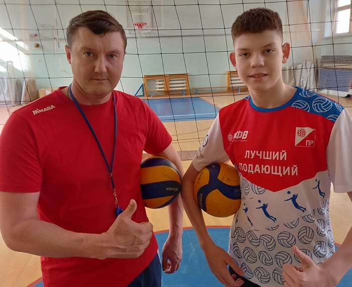 Тюменец Артём Дунин стал лучшим подающим в финале первенства России по волейболу