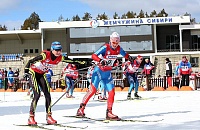Лыжные гонки. Чемпионат России. Командный спринт. Свободный стиль. 27 марта 2014 года