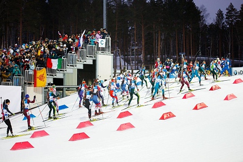 Финал Кубка мира по биатлону в Тюмени. Женский масс-старт. 25 марта
