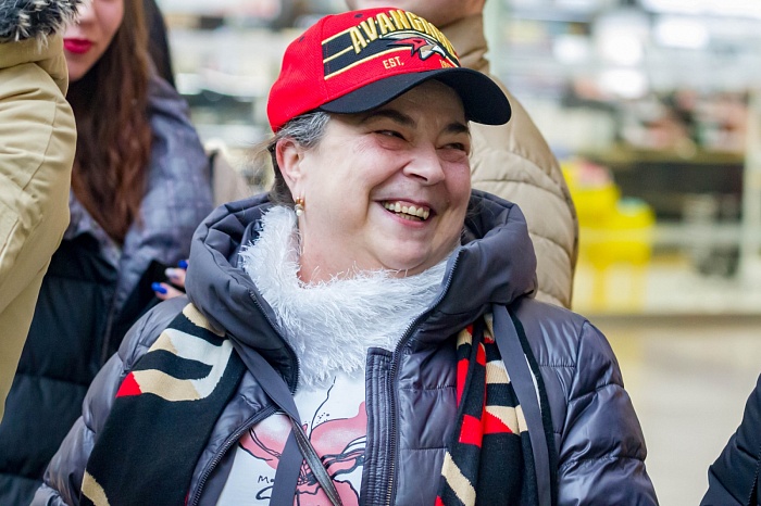 Болельщица Ирина Ефремова: «В Академии меня знают как тюменскую бабушку омского «Авангарда»