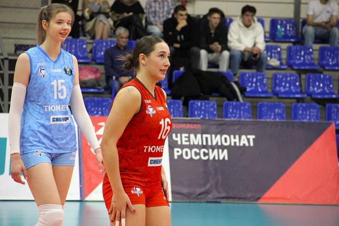 Волейболистки «Тюмени» проиграли второй команде «Уралочки»