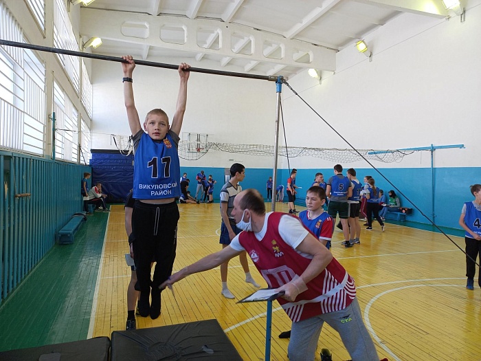 Школьники Викуловского района сдавали ГТО