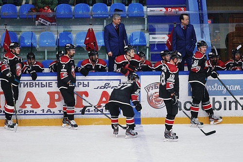 Чемпионат ВХЛ. «Рубин» (Тюмень) – «Спутник» (Нижний Тагил) - 4:1. 22 декабря 2014 года