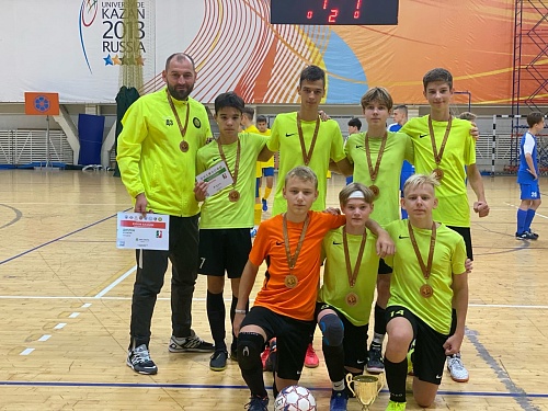 Юные воспитанники Дмитрия Зарвы выиграли бронзу в Казани