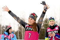 Тюменка Виктория Сливко поднялась на второе место в рейтинге Союза биатлонистов России