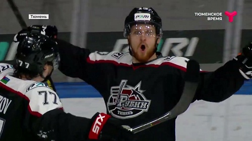 Хоккейный клуб "Рубин" одержал минимальную победу над "Тамбовом"