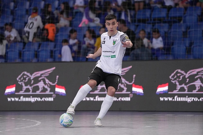 Воспитанник мини-футбольного клуба «Тюмень» Азиз Муждаков сделал дубль на молодёжном Кубке мира