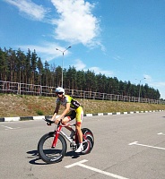 Александр Березняк взял серебро первого этапа многодневной гонки «Пять колец Москвы»