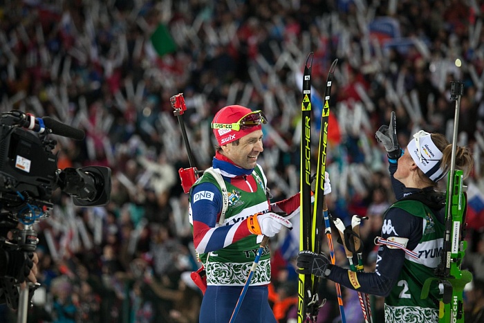 В России биатлон смотрит молодежь