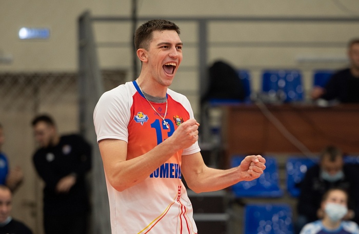 Блокирующий волейбольной команды «Тюмень» Михаил Моров: «Пока получается не всё так, как хотелось бы»