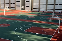 При строительстве «Центра уличного баскетбола» в Тюмени применялся уникальный асфальтобетон