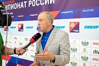 Президент федерации волейбола Тюменской области Виктор Рейн: «Было приятно смотреть на такую игру»
