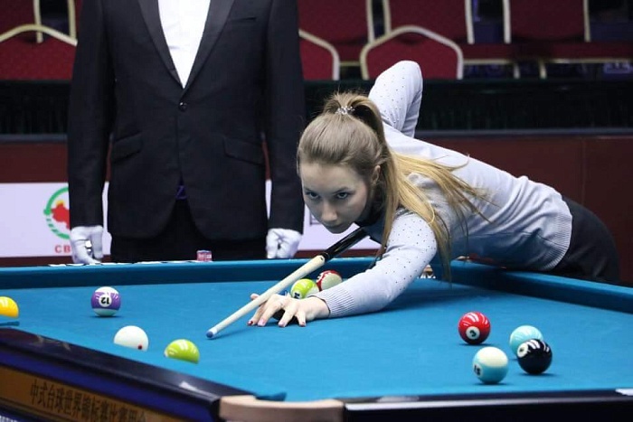 В пуле добыла две награды