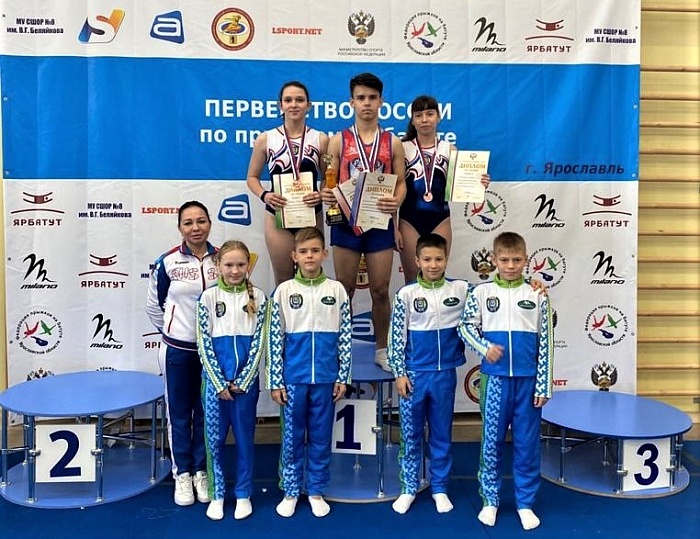 Мегионские батутисты отличились в Ярославле