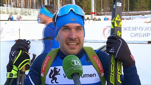 Благодарность Евгения Гараничева болельщикам после эстафета на ЧР (лучшее время этапа и плюс восемь позиций)