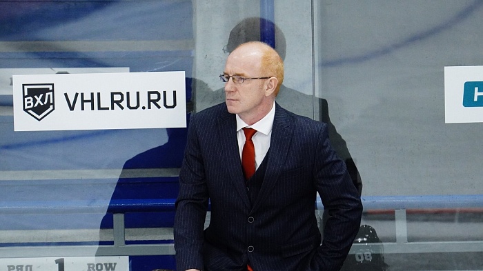 Главный тренер хоккейного клуба «Рубин» Дмитрий Андреев: «В третьем периоде вовремя забили два гола»