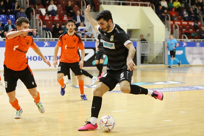 Чемпионат России по мини-футболу среди клубов PARI-Суперлиги. 15-й тур. Первая игра. МФК «Тюмень» – «Новая генерация» (Сыктывкар) – 3:3