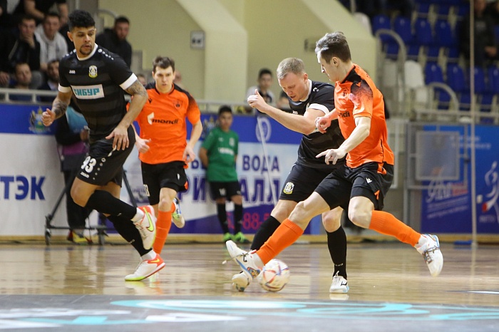 Чемпионат России по мини-футболу среди клубов PARI-Суперлиги. 15-й тур. Первая игра. МФК «Тюмень» – «Новая генерация» (Сыктывкар) – 3:3