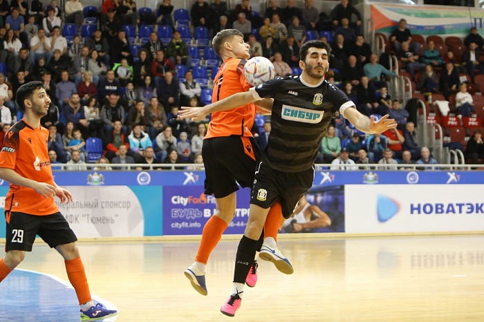 Чемпионат России по мини-футболу среди клубов PARI-Суперлиги. 15-й тур. Первая игра. МФК «Тюмень» – «Новая генерация» (Сыктывкар) – 3:3