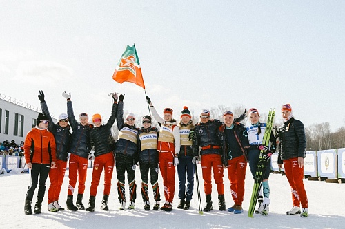Тюменские лыжницы заслужили бронзу в эстафете