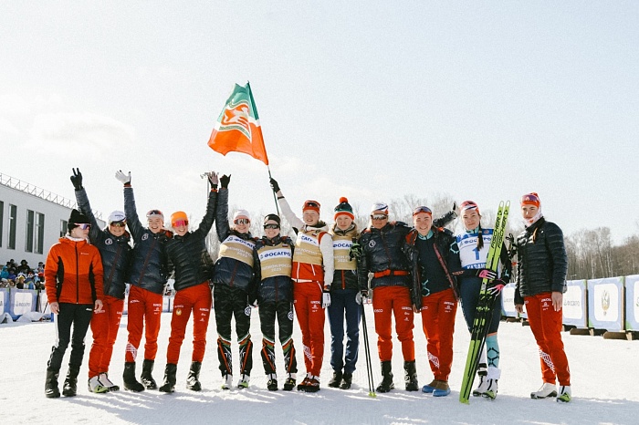 Тюменские лыжницы заслужили бронзу в эстафете