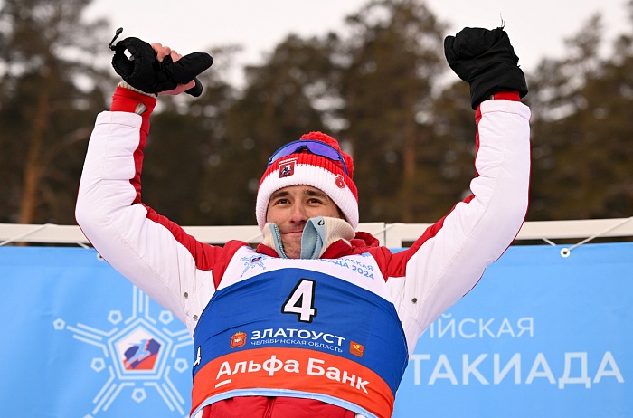 Карим Халили - победитель масс-старта на Спартакиаде по биатлону в Златоусте