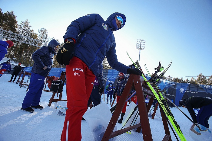 Спартакиада сильнейших по лыжным гонкам. 5-й соревновательный день. Командный спринт