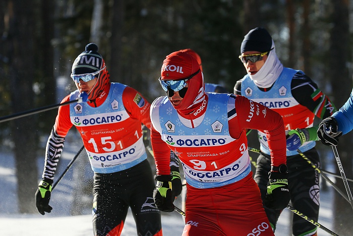 Спартакиада сильнейших по лыжным гонкам. 5-й соревновательный день. Командный спринт