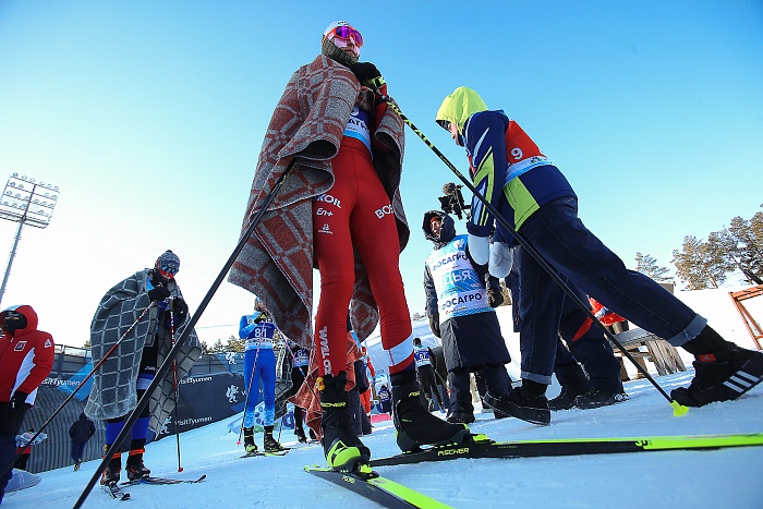 Спартакиада сильнейших по лыжным гонкам. 5-й соревновательный день. Командный спринт