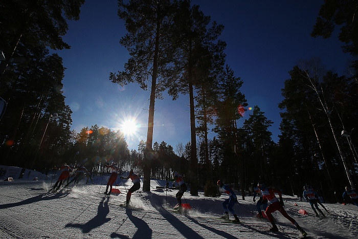 Спартакиада сильнейших по лыжным гонкам. 5-й соревновательный день. Командный спринт
