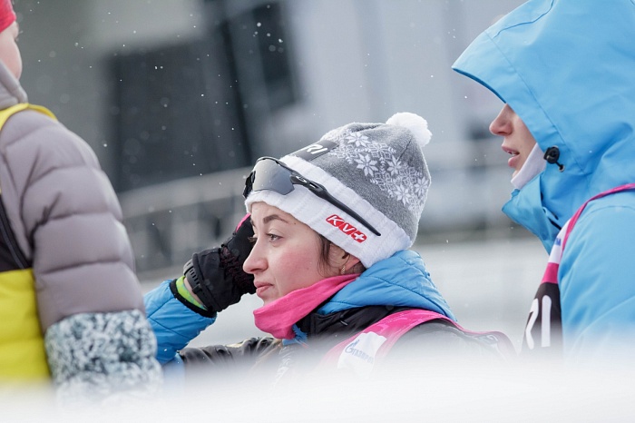 Третий этап PARI-Кубка России по биатлону в Тюмени. Гонка преследования. Женщины