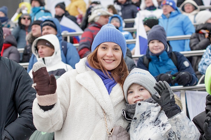 Третий этап PARI-Кубка России по биатлону в Тюмени. Гонка преследования. Женщины