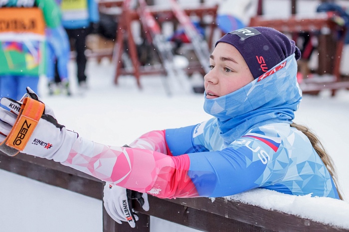 Третий этап PARI-Кубка России по биатлону в Тюмени. Гонка преследования. Женщины