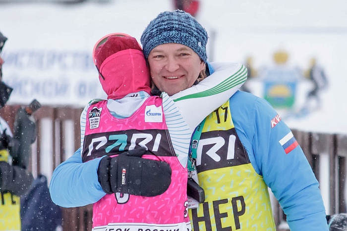Третий этап PARI-Кубка России по биатлону в Тюмени. Гонка преследования. Женщины