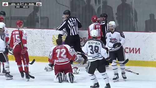 Чемпионат ВХЛ. 5 февраля. «Ижсталь» - ХК «Рубин» - 1:3. Видеообзор