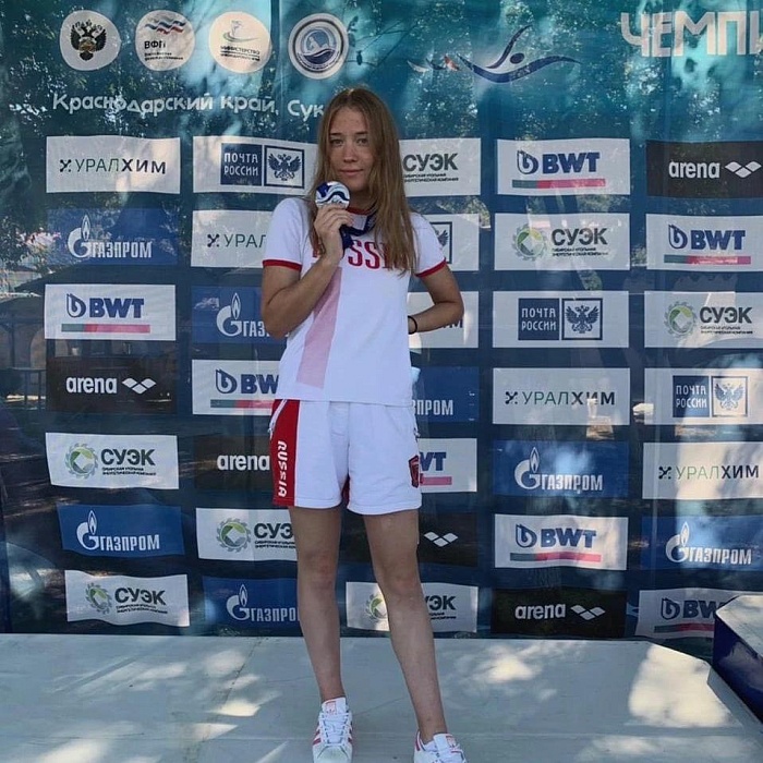 Анастасия Костылёва доплыла до серебра в Анапе